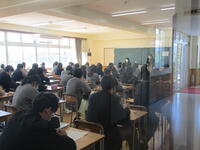 進学希望者こへの報告会